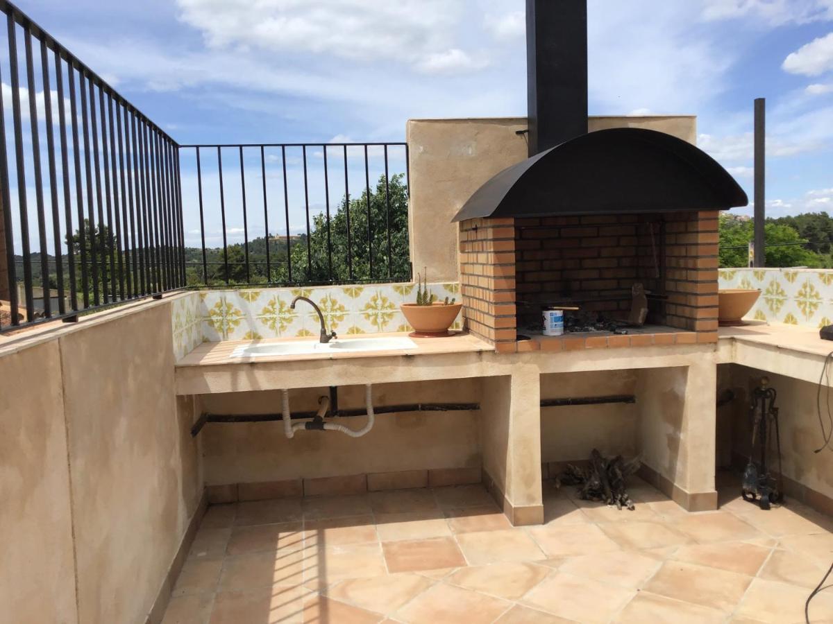 Apartamentos La Venta Del Rome Horta de Sant Joan Exteriör bild